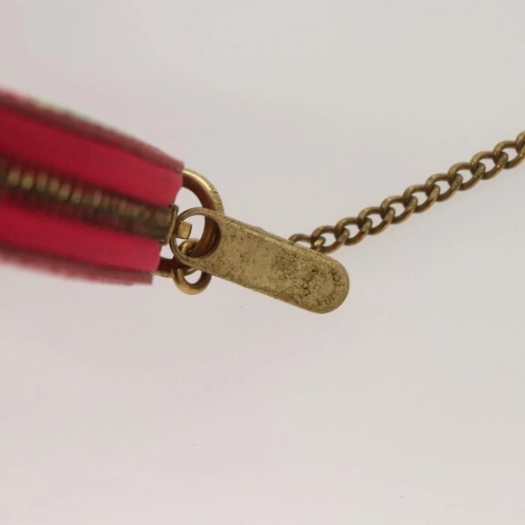 LOUIS VUITTON Vernis Rose Porte Monnaie Chapeau Coin Purse - Picture 7 of 15